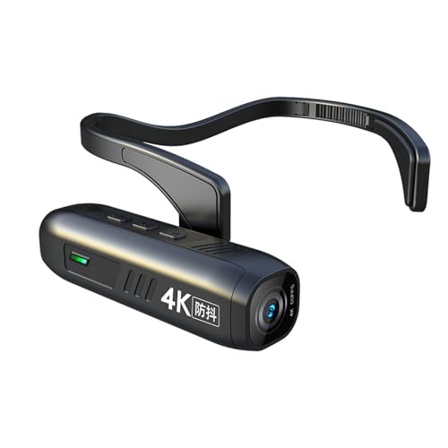 Amazon | 4Kヘッドマウントカメラ 30fps ハンズフリー WiFi