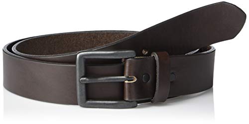 Danbury Men's Leather Belt Made in USA 38 mm, T-Moro Brown, 44