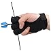 Milisten 3pcs Portable Adjustable Archery Glove Three-Finger Finger Protector for Enhanced Shooting Accuracy and Comfort Archery Accessory for and Practitioners