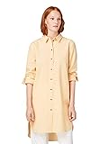 tom tailor denim bluse rot  TOM TAILOR Denim Damen Lange Gestreifte Bluse, Gelb (Yellow White Vertical 19301), S
