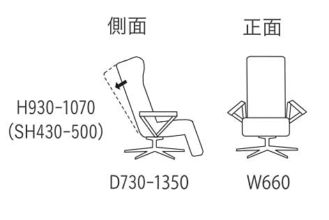 Amazon | フランスベッド パーソナルチェアー ケベ シリーズ KE-26 PN