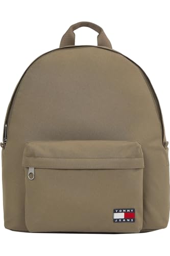 Tommy Jeans Tjm Ess Daily Dome B Mochilas para hombre, terciopelo, marrón, talla única