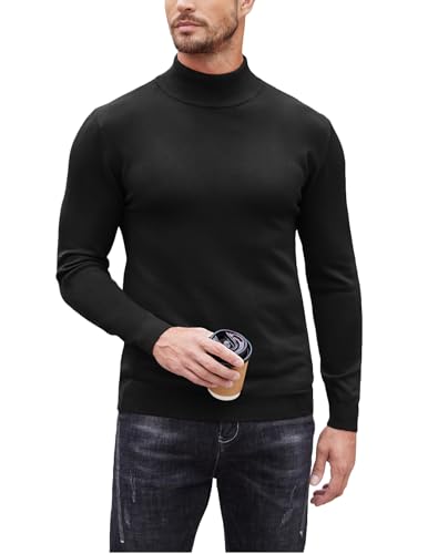 Pull à col roulé homme idéal sous une veste de costume pour les journées fraîches au bureau