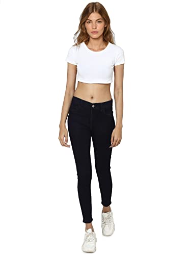 Image of ONLY Women Skinny Fit High-Rise Jeans