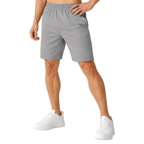 Image of GYMIFIC Mens Sports Training Running Dry Fit Solid Boxer Shorts | Premium Lightweight Stretchable Activewear Gym Shorts for Running, Workout, Training & Fitness