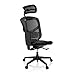 hjh OFFICE 652424 Profi Bürostuhl Enjoy I Stoff/Netz Schwarz Drehstuhl ergonomisch, Rückenlehne...