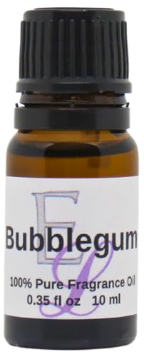 Bubblegum Fragrance Oil by Eclectic Lady, 10 ml Premium, Long Lasting Diffuser Oils, Aromatherapy