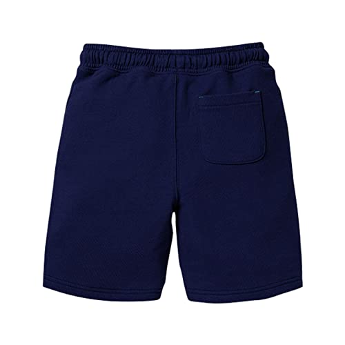 2023 The Children Cartoon Pattern Cotton Summer Autumn Short Pants Pants Clothes Daily Or (Dark Blue, 4-5Years)3