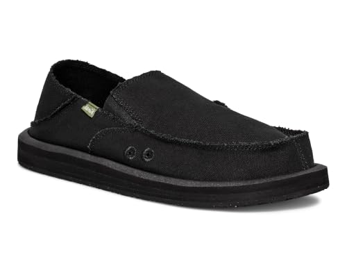Image of Sanuk Donny Mens Loafers - Slip On Shoes with Memory Foam Footbed
