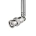 Bingfu Police Radio Scanner Antenna 20-1300MHz 7 Section Telescopic BNC Male 2-Pack Handheld Ham CB Antenna for Uniden Whistler Police Scanner Two Way Radio Frequency Counter