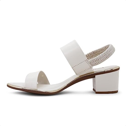 Sandália Feminina Beira Rio Np Turim - 8379.221 - Branco Off Cor:Branco-Off;Tamanho:36