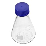 MAGICLULU Labor Glasflasche Wissenschaftlicher für Chemieexperimente Hochtemperaturbeständig Kalibriert Stabil für Laboreinsatz