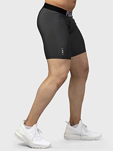Image of Compression Men's Shorts Tights (Nylon) Skins for Gym, Running, Cycling, Football, Tennis, Badminton & More