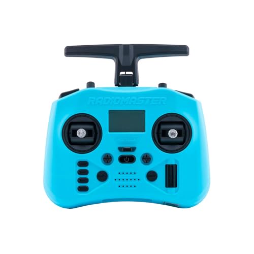 RadioMaster Pocket Crush ELRS Portable Remote Controller Hall Gimbal EdgeTX Built in LED Light Mode 2 (Blue)