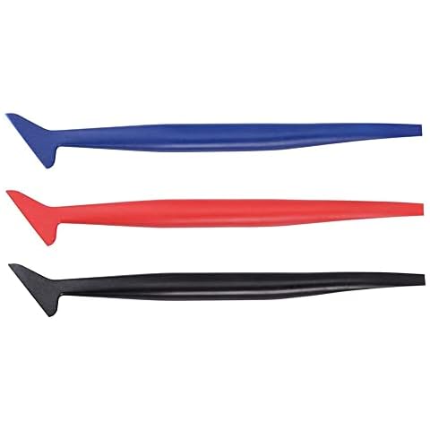 Anano Vinyl Wrap Micro Squeegee, 3 in 1 Car Mini Flexible Squeegee,Graphics Application Tucking Molding Tools for Film The Smallest Spaces Cover