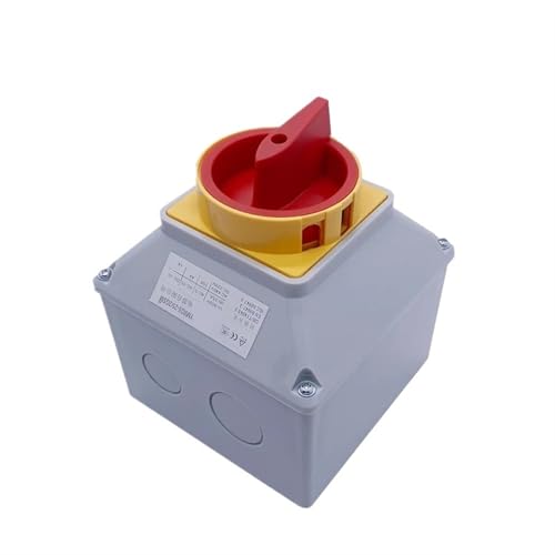 Interrupteur à came rotatif LW26GS-25/2M avec boîtier étanche de coupure 690V 25A