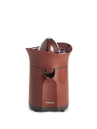 Tognana Iridea, spremiagrumi elettrico con sistema salvagoccia, rosso mela