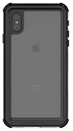 Ghostek Nautical iPhone Xs Max Waterproof Case with Screen Protector Slim Heavy Duty Protection Shockproof Full Body Underwater Watertight Seal Cover Designed for 2018 iPhone Xs Max (6.5 Inch) - Red