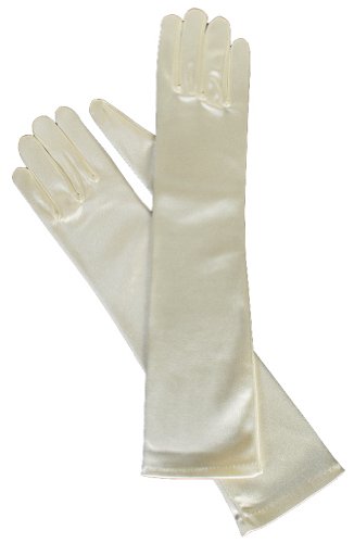 Long Satin Gloves - Child Sizes