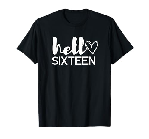 Cumpleaños 16, Dulce 16, Dulce 16, Dulce 16 Cumpleaños Camiseta