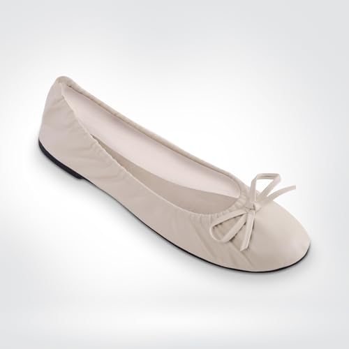 Image of Foldable Flats for Women, Comfortable Ballet Shoes for Weddings & Travel