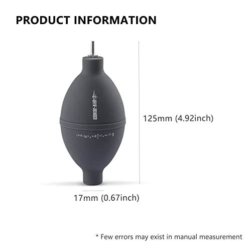 MHW-3BOMBER Air Blower Dust Blower Powder Air-Move Coffee Grinder, Camera, Keyboard, Watch Dust Cleaner Tool Coffee Cleaning Tool AB5820-OS