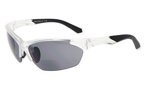 Image of Eyekepper Bifocal Sunglasses for Women Men, Rectangular Frame