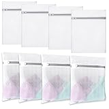 Xyvor 8 Pièces Filet Linge Machine à Laver 30 x 40 cm, Filet à Linge pour Machine à Laver,...