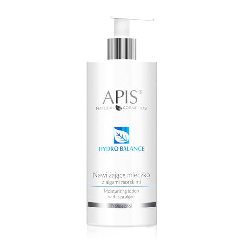 APIS Hydro Balance Hydrierende Gesichtsmilch mit Meeresalgen, Aloe-Vera und Avocado | Intensive und dauerhafte Hydration |500 ml
