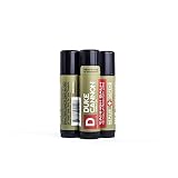 Duke Cannon Balm Tactical Lip Protectant with SPF 15, 0.56oz, 3 Pack