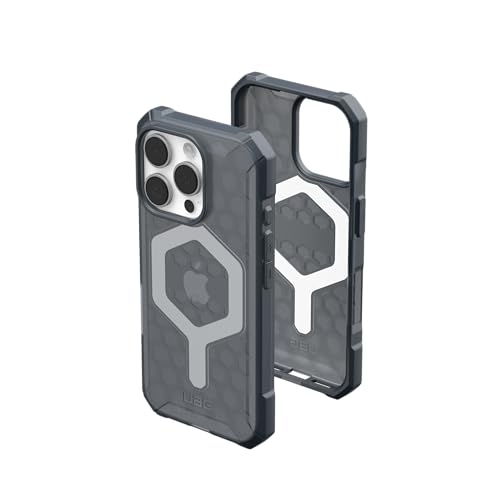 URBAN ARMOR GEAR UAG Designed for iPhone 16 Pro Case 6.3" Essential Armor - Compatible with MagSafe Charging Rugged Slim Sleek Shockproof Anti-Slip Military Grade Protective Cover, Ash by URBAN ARMOR GEAR - Used condition - US$11.20