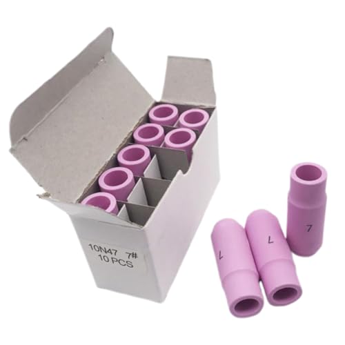 Yardenfun 10pcs Argon Arc Welding Parts Nozzle Argon Arc Welding Accessories Welding Torch Accssories