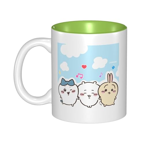 マグカップ ちいかわ コーヒーカップ 陶磁器 ミルクコップ おしゃれ 持ちやすい 耐熱 耐冷 人気 かわいい プレゼント 母の日 記念日 電子レンジ対応 330ml