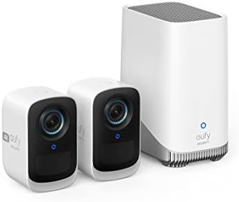 eufy Security eufyCam 3C Wireless System - 4K Outdoor Camera WiFi...