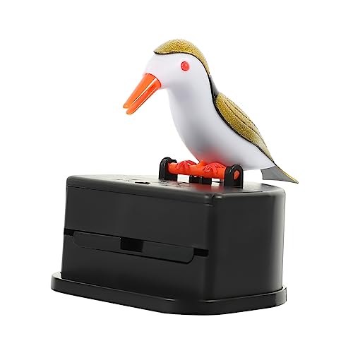 Alipis Dispenser per Stuzzicadenti Creativo a Pressione, Scatola Multifunzione Compatta Oro Design Elegante, Porta Stuzzicadenti Portatile per Casa e Viaggi