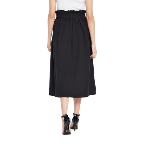 Fabindia black linen skirt – image 2