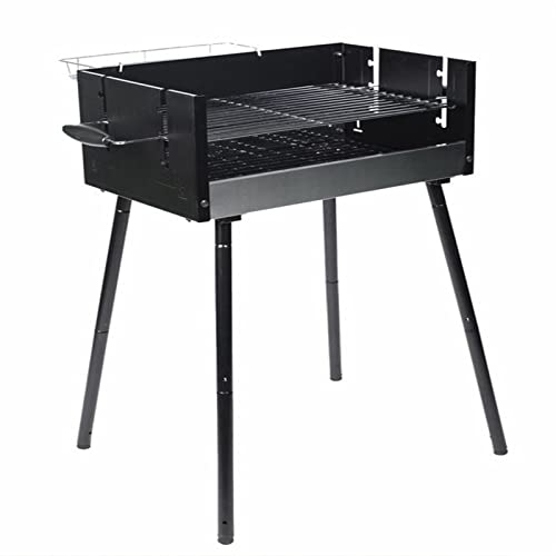 Barbecue Charbon de Bois Acier Inoxydable pliable pour camping et plage
