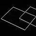 Yiqihighgo Optical Glass,Optical Lens,Fused Quartz Plates,Fused Silica Glass,Quartz Sheet (Industrial Grade, 50 x 50 x 1 mm,5 PCS)