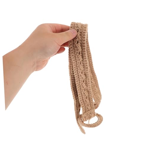 SAFIGLE Stylish Women's Braided Belt: Knitted Waist Belt for Enhancing Your Wardrobe - Versatile Waistband for Any Occasion from Casual to Formal4