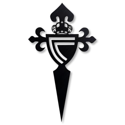 BUYLUX Cuadro Escudo Celta Pared Madera - Decoracion Habitacion, Hogar Moderno - Regalos Originales para Hombre, Niño - Cuadros Decoracion Salon Modernos - Poster Futbol (Celta)