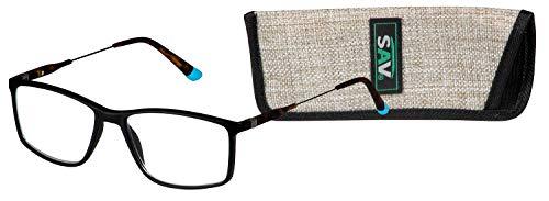 SAV Blue Light Blue Light Readers, Black