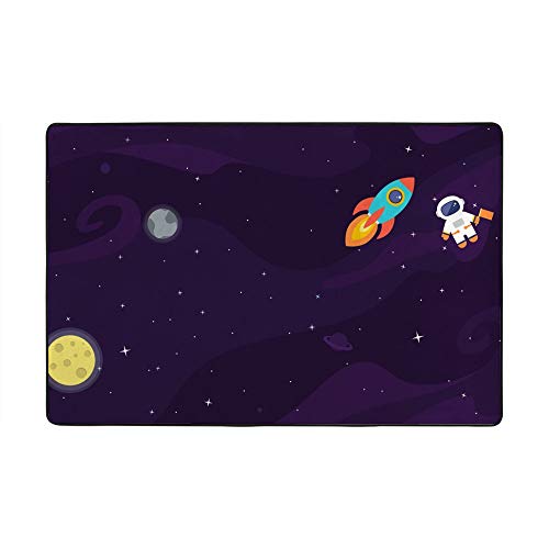 Tapis en velours de qualité supérieure RuChen motif moderne 152x99cm