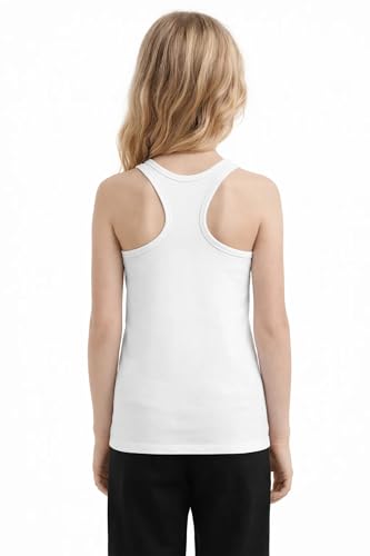 Image of Kurve Premium Girls Seamless Supersoft Wide Strap Comfortable Racerback Tank (Made with Love in The USA)