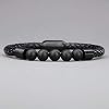 COAI AmorWing Mens Womens Leather Stone Beaded Bracelet