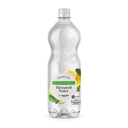 by Amazon Lemon & Lime Flavoured Sparkling Water, 1L by Amazon Lemon & Lime Flavoured Sparkling Water, 1L