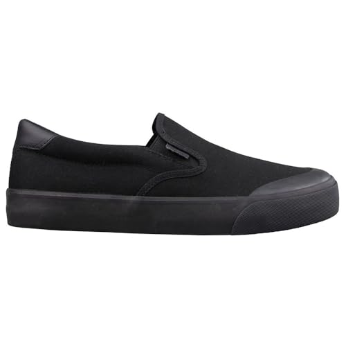 Lugz Mens Clipper Protege Classic Slip On Sneakers Shoes Casual - Black - Size 7.5 M