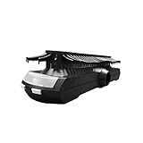 Motorized Tie Rack, Stainless Steel Rotating Tie Organizer with LED Light Electric Closet Organizer Stores Up to 72 Ties with 8 Belts J Hooks for Wired Shelving