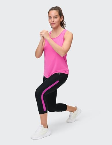 Mallas 3/4 VB Hattie con tejido elástico transpirable negro 4