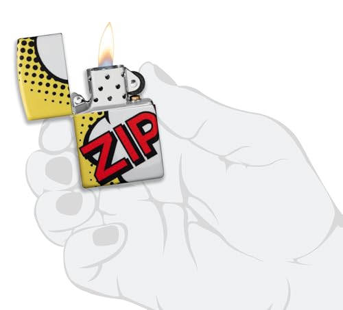 Encendedor Zippo Pop Art Design Pocket miniatura 5