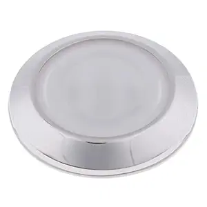 MERISHOPP 3.2W Round Slim Recessed LED Ceiling Panel Light Downlight Kit 6000K Parts & Accessories | Boat Parts | Electrical & Lighting